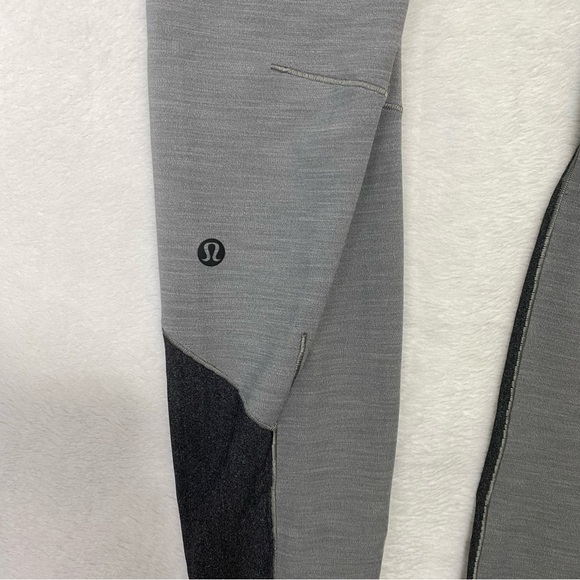 Lululemon The Lab Women’s Tights Leggings Size 4 Gray / Black - Picture 3 of 10